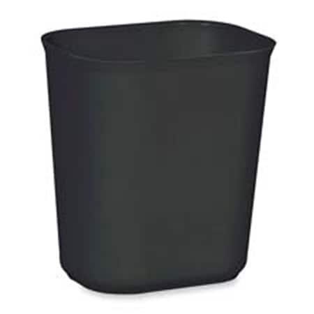 Eat-In Fire-resistant Wastebasket- 14 Qt- 8-.25 in x11-.13 in x12-.25 in - BK EA1620860